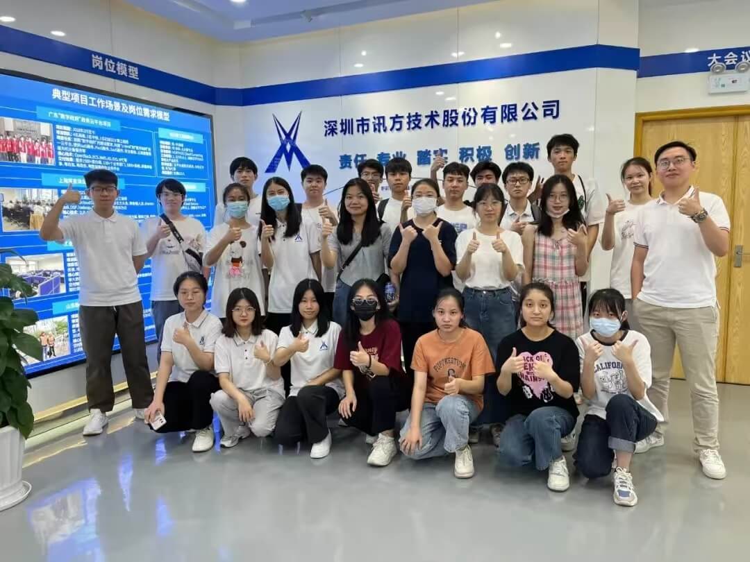 合作就业企业参观